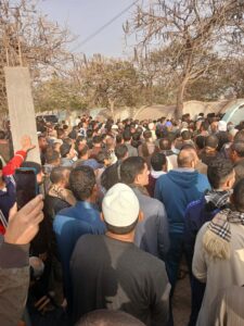 المئات يودعون جثامين ضحايا حادث المنوفية الـ9 بمسقط رأسهم