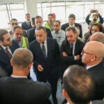 وزير التعليم العالي يتفقد أعمال الحرم الجديد للجامعة الأهلية الفرنسية بمدينة الشروق
