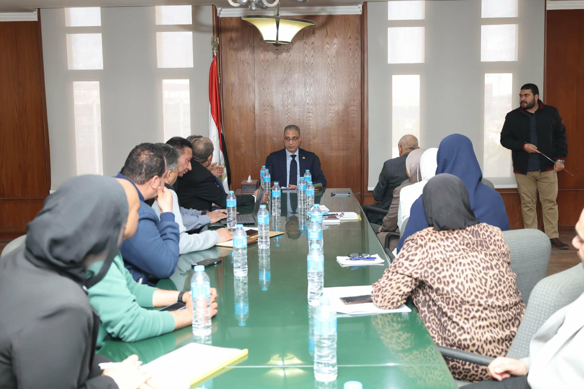 محافظ الجيزة يتفقد المنطقة الصناعية بأبو رواش لمتابعة المشروعات والبنية التحتية