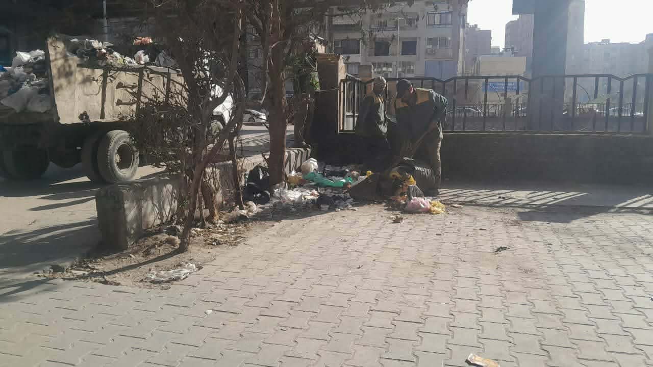 الجيزة: حملة ميدانية مكبرة باللبيني والشيشيني وكعبيش لرفع كفاءة النظافة