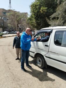 الجيزة: ضبط ١٠٤ مخالفة لسيارات السرفيس بعدد من الأحياء