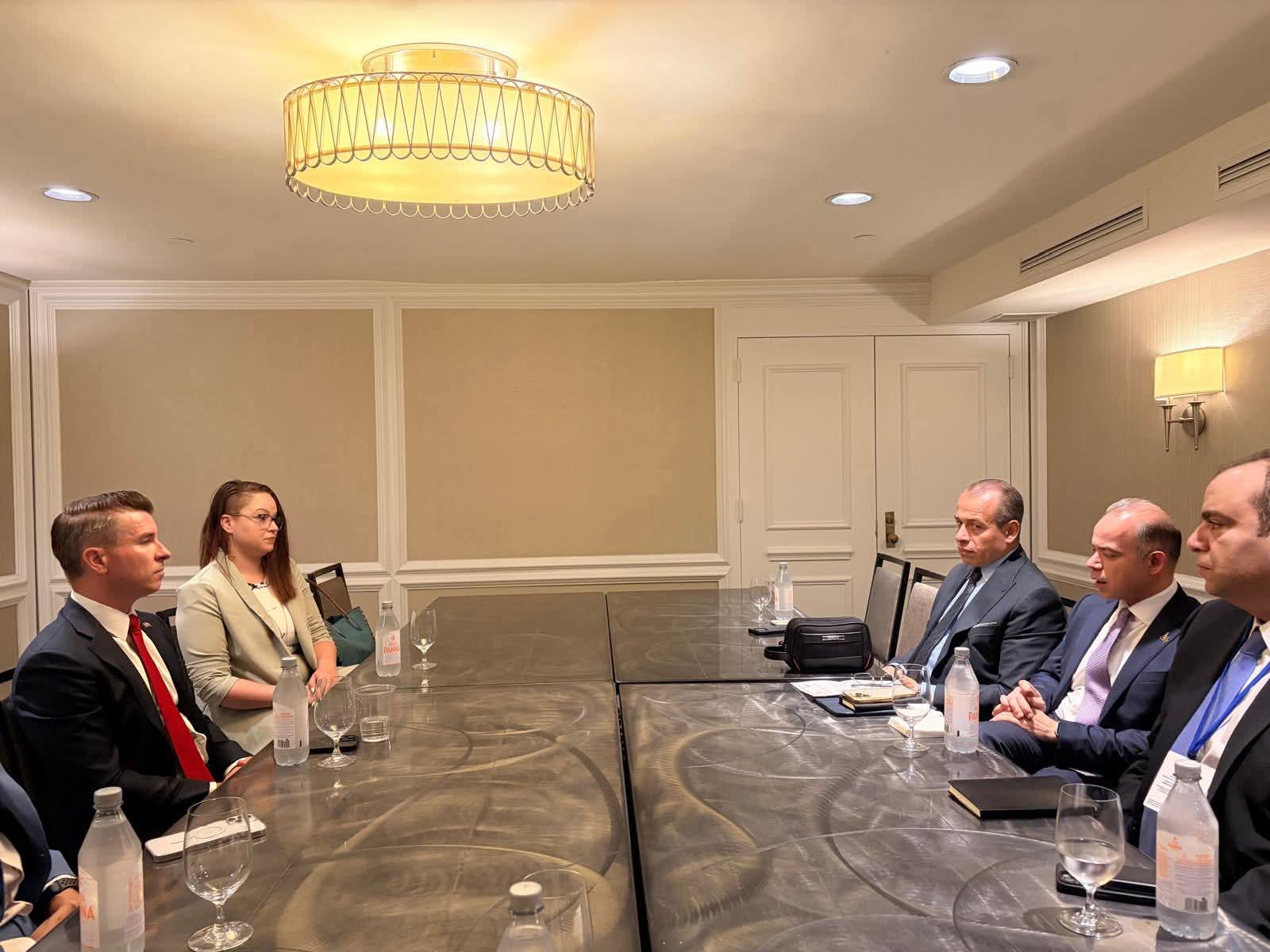 وزير الاستثمار يبحث مع الجانب الأمريكي تصدير العقار المصري وجذب المطورين الدوليين