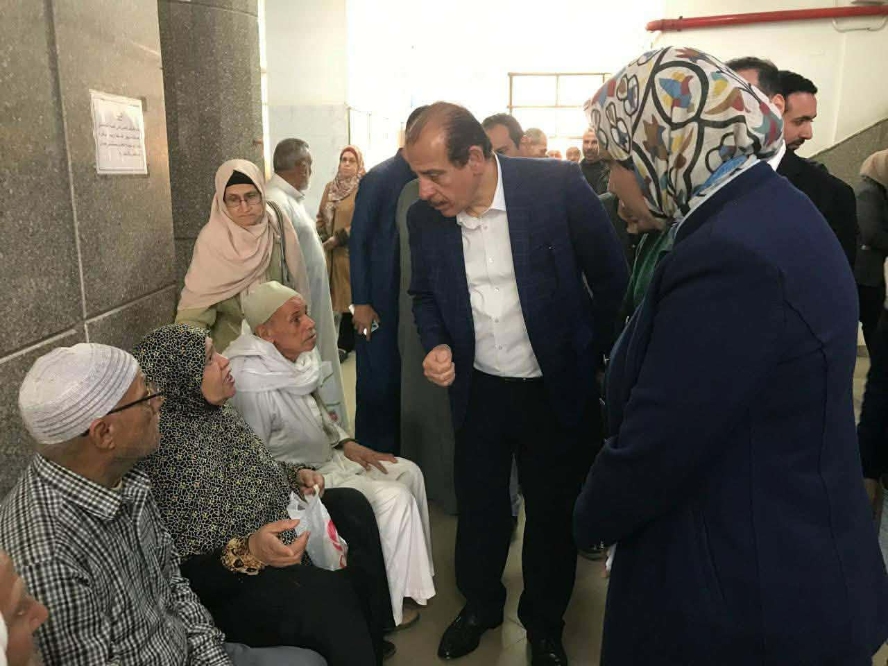 نائب وزير الصحة يتفقد المنشآت الطبية بالبحيرة
