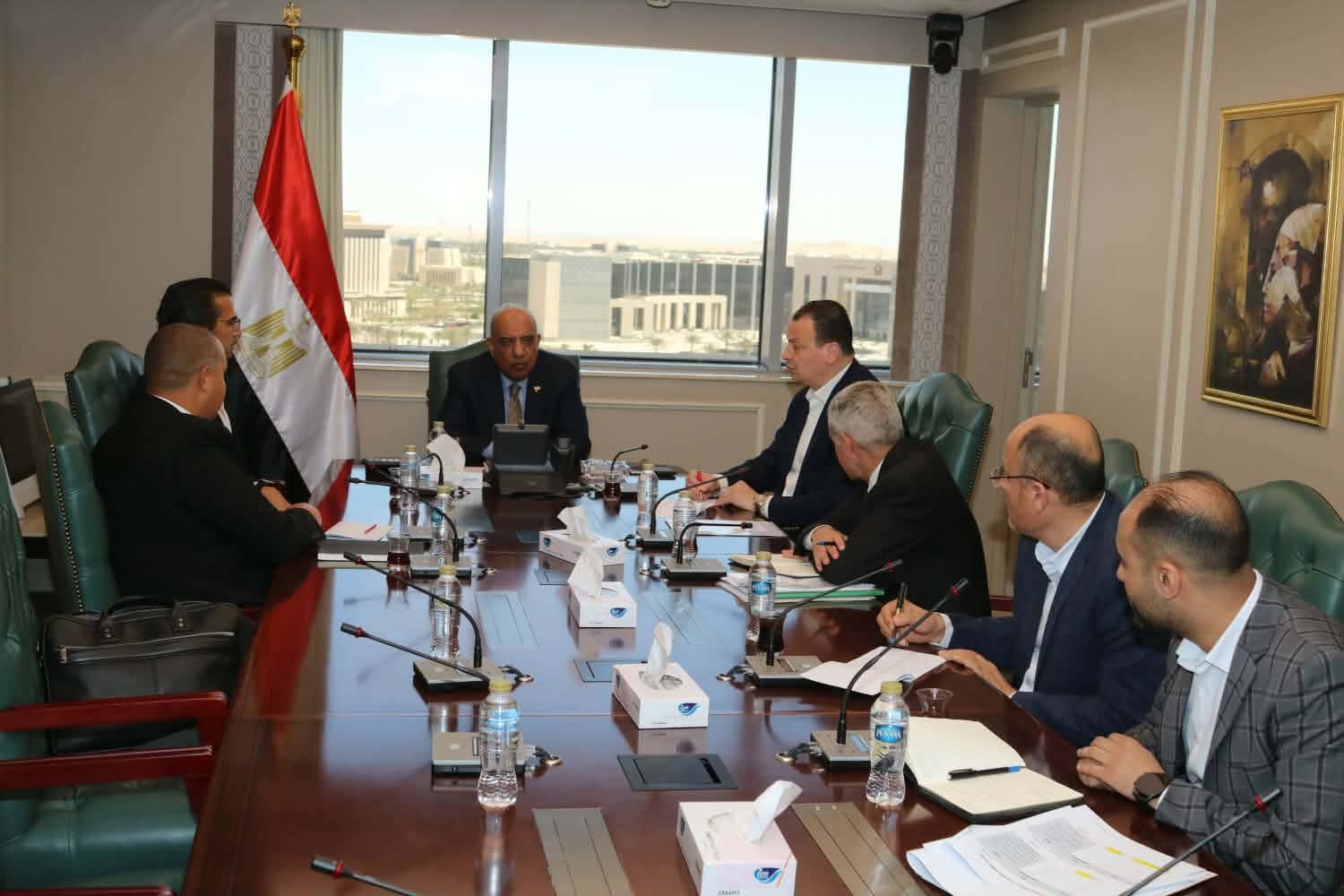 وزير الكهرباء يبحث مع تحالف “حسن علام- إنفينيتي” مشروعات الطاقة الشمسية