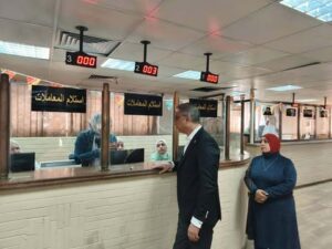 محافظ الجيزة يتفقد المركز التكنولوجي بالعمرانية