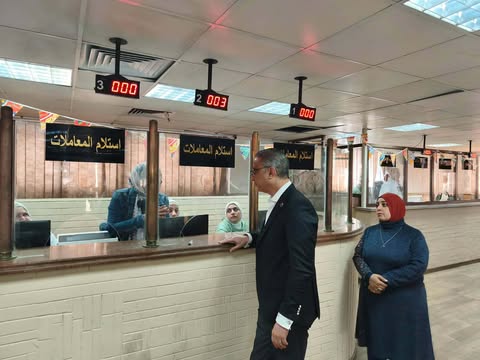 محافظ الجيزة يتفقد المركز التكنولوجي بالعمرانية