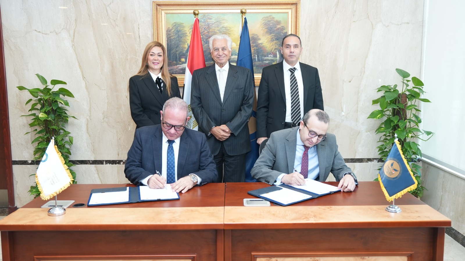 الرقابة المالية توقّع بروتوكول تعاون مع الأكاديمية العربية لتعزيز الاستثمار في رأس المال البشري