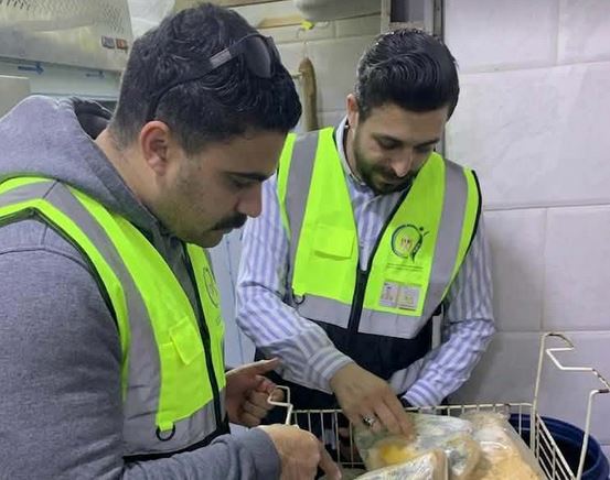 ضبط نصف طن دواجن ورنجة غير صالحة للإستخدام بالغربية