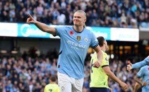 هالاند يسجل الهدف الثاني لمان سيتي ضد ليفربول في كأس الاتحاد الإنجليزي