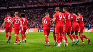 بايرن ميونخ يحتفل بالدورى الألمانى أمام ماينز