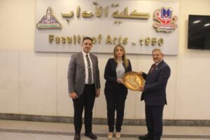 آداب عين شمس تبحث تعزيز التعاون الأكاديمي مع جامعة الإمام جعفر الصادق بالعراق