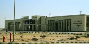 رئيس الوزراء يتابع الموقف التنفيذي لمشروع تطوير مطار العريش الدولي