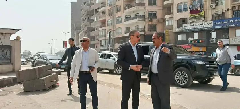 جولة تفقدية لمحافظ الجيزة داخل أحياء الوراق وإمبابة