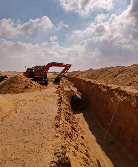 وزيرة الإسكان تتابع موقف تنفيذ مشروعات المرافق والطرق بالمناطق الصناعية في أكتوبر الجديدة