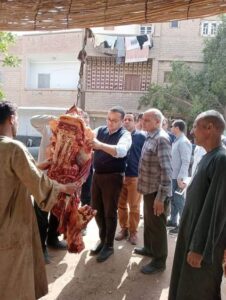 ضبط 277 كيلو لحوم ومنتجات غذائية مختلفة خلال حملات رقابية بالمنيا