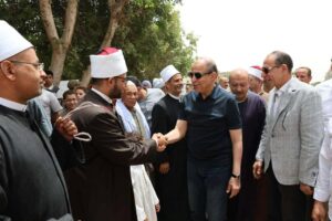 محافظ المنيا يفتتح المسجد الشرقي بنزلة الدليل في بني مزار