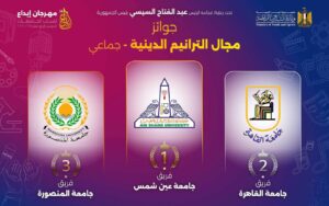 جامعة عين شمس تحصد المركز الأول في الترانيم الدينية بمهرجان «إبداع 14»