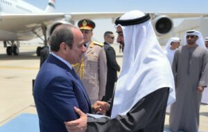 السيسي يؤكد الرفض القاطع لأي اعتداء يمس سيادة دولة الإمارات