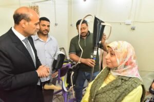 بحضور محافظ أسيوط.. توزيع 19 جهازًا تعويضيًا لذوي الهمم بمنفلوط