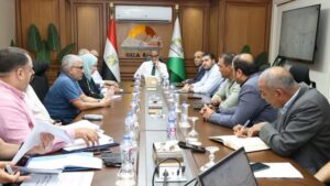 محافظ الجيزة يترأس اجتماع أعمال تطوير محيط “محور عمرو بن العاص”