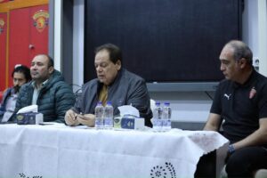 رئيس نادي سيراميكا كليوباترا يُحفز لاعبيه قبل مواجهة الزمالك:أثق بكم بتحقيق الفوز