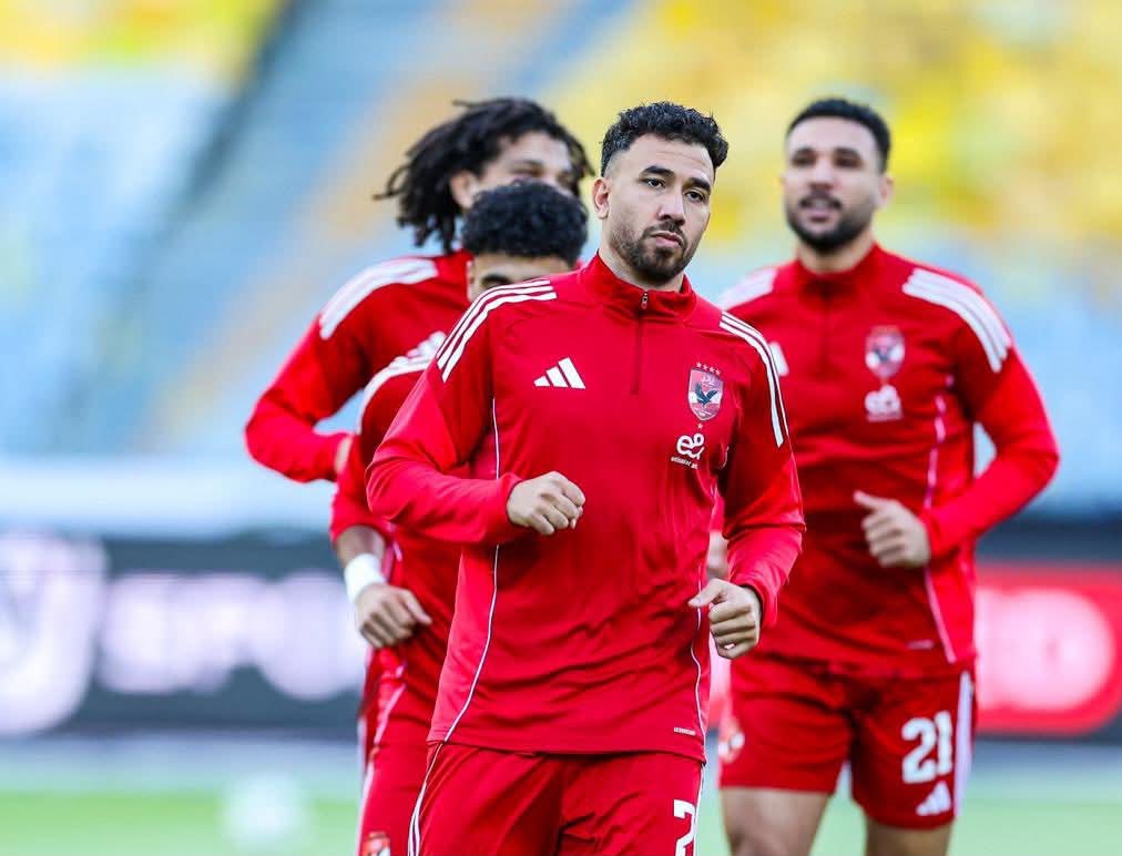 تريزيجيه يسجل الهدف الأول للأهلي في شباك المصري