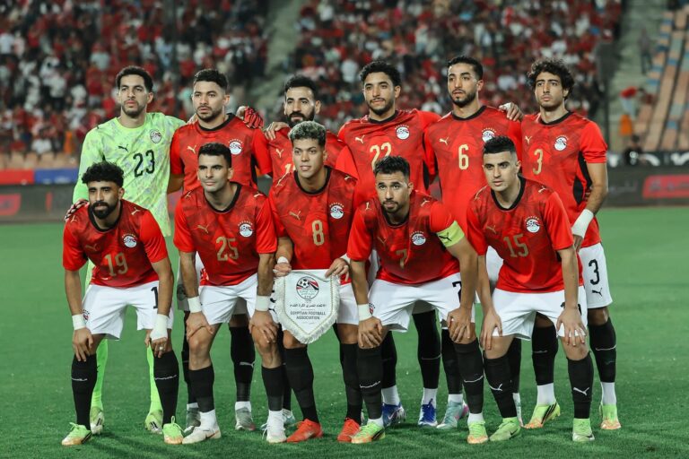 لاعبي منتخب مصر من مباراة روسيا الأخيرة
