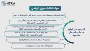“تنظيم الاتصالات” يتيح باقات جديدة للشمول الرقمي ويوافق على تحريك أسعار بعض الخدمات