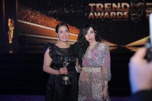تكريم الإعلامية منى العمدة في مهرجان “Trend awards” تقديراً لمسيرتها الناجحة..صور