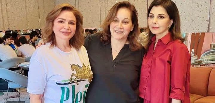 إلهام شاهين برفقة ماجدة الرومي في لبنان:ربنا يديم صداقتنا الحلوة..صور