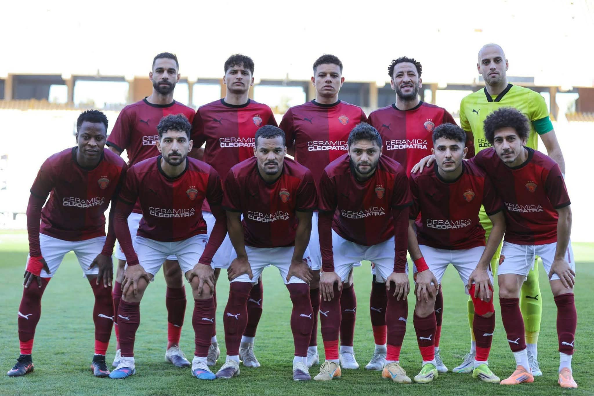 فخري لاكاي يقود هجوم سيراميكا كليوباترا أمام بيراميدز 