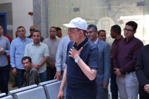 محافظ المنيا يتابع مشروعات «حياة كريمة» بقطاع الصحة في ديرمواس