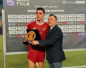 بن شرقي رجل مباراة القمة 132 أمام الزمالك بالدوري