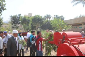 جامعة القاهرة تطلق وحدة لتدوير المخلفات الزراعية بالشراكة مع “البيئة” دعمًا للتحول الأخضر