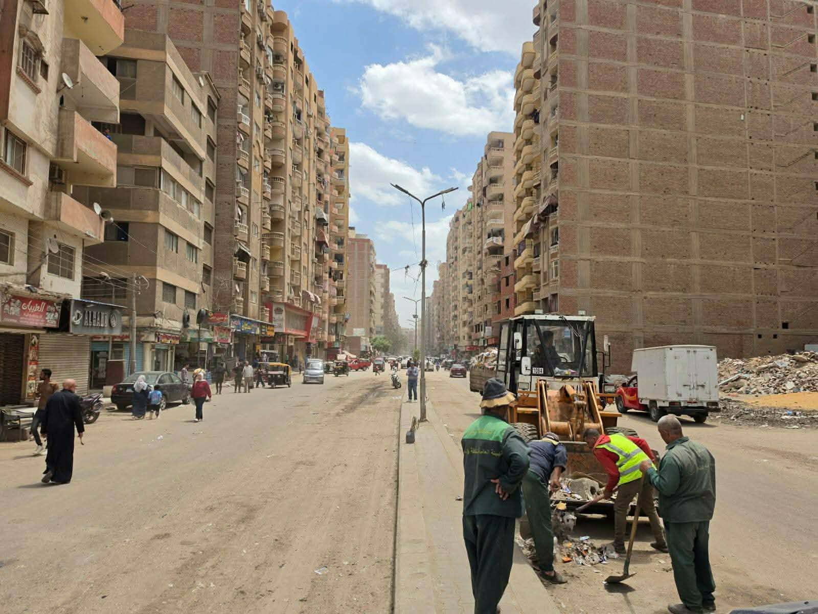 الجيزة: إطلاق حملة نظافة مكبرة بكعبيش فيصل