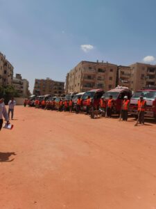 الجيزة: بدء تطبيق منظومة نظافة متكاملة بهضبة الأهرام