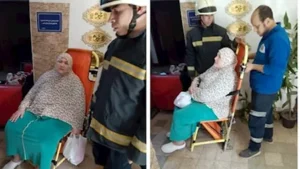 أمن الجيزة ينقل مُسنة للمستشفى بعد استغاثة زوجها ببولاق الدكرور