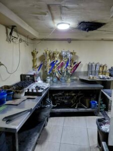 الجيزة تنظم حملات على المحالات السياحية في الطالبية