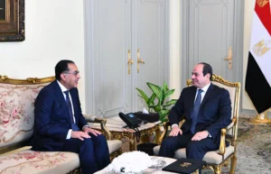 الرئيس السيسي يستقبل رئيس مجلس الوزراء