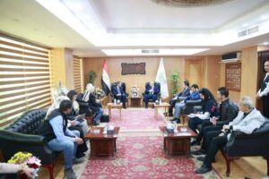 نائب وزير الصحة يبحث مع محافظ الفيوم سبل تطوير المنظومة الصحية بالمحافظة