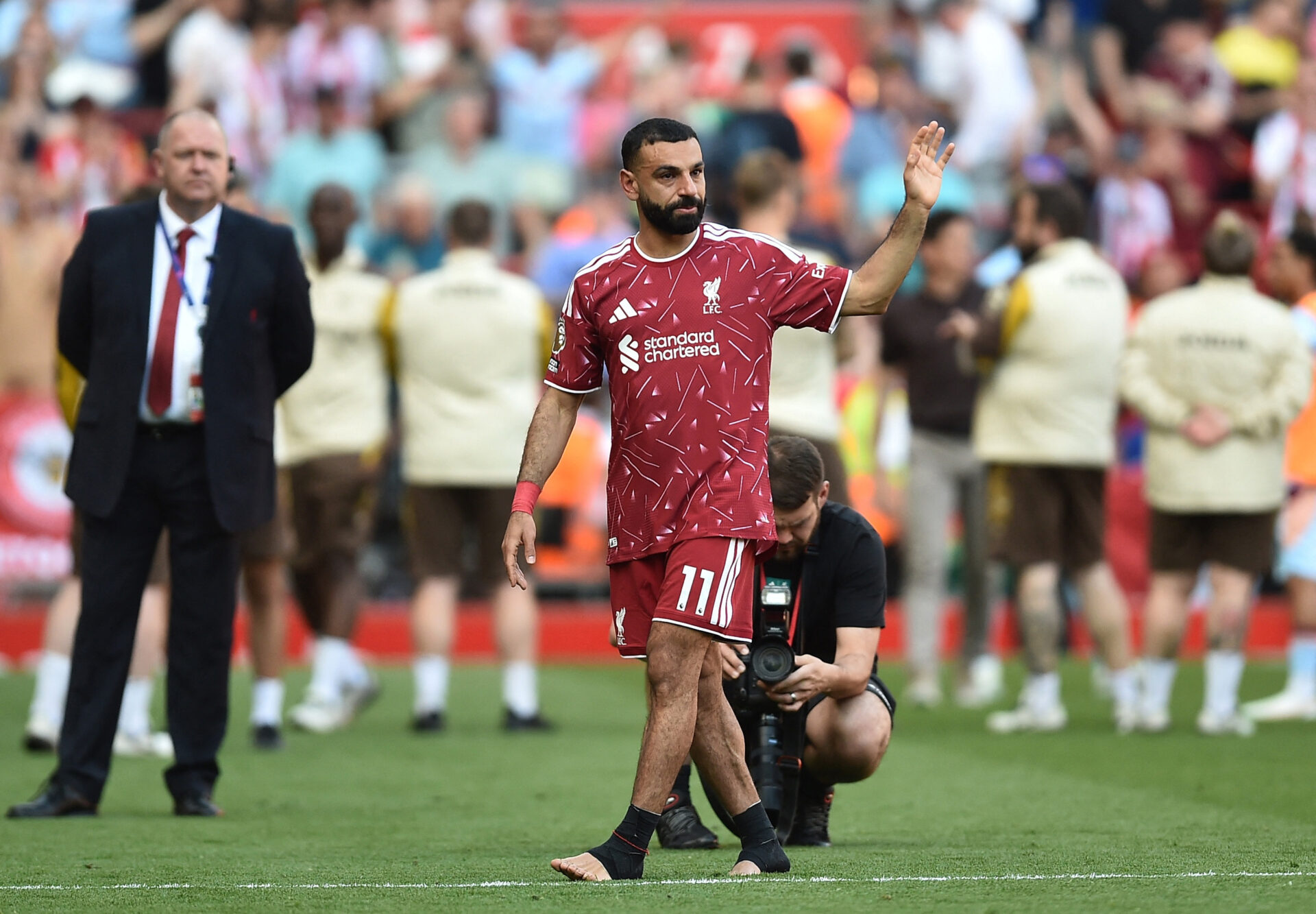 محمد صلاح يطوي صفحة المجد مع ليفربول بوداع تاريخي