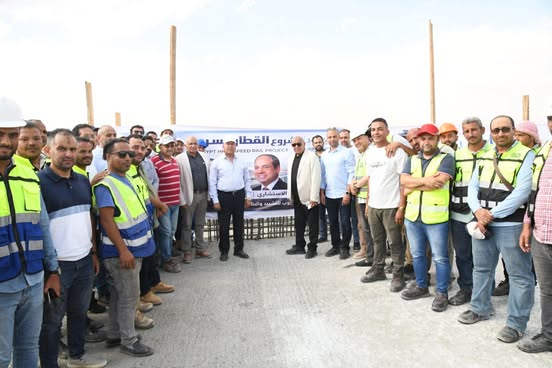 وزير النقل يتابع تنفيذ القطار السريع من السخنة إلى الإسكندرية