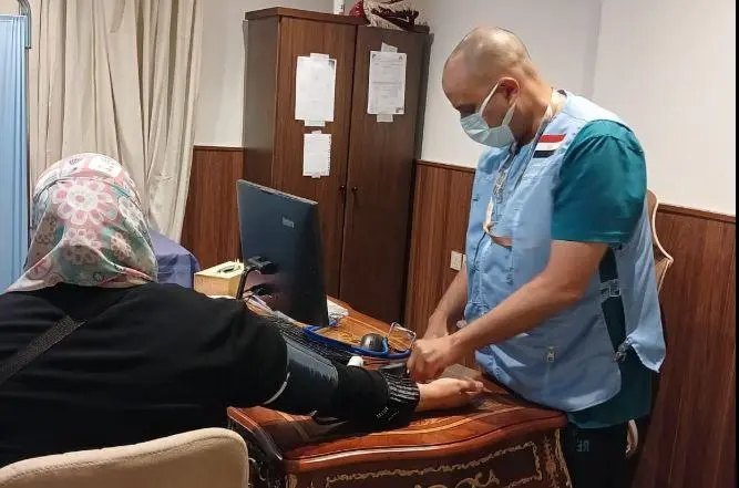 الصحة تقدم  22 ألفا و360 خدمة طبية داخل عيادات بعثة الحج المصرية