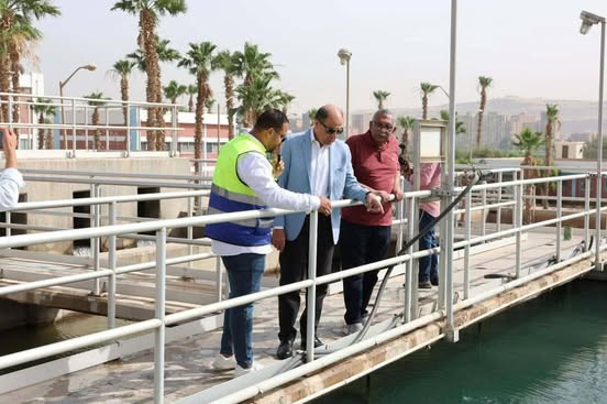 استعدادًا لعيد الأضحى.. محافظ المنيا يتفقد محطة مياه كدوان للتأكد من جودة المياه وانتظام الخدمة