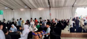 خيمة الحجاج لخدمة ضيوف الرحمن بالصالة الموسمية بمطار القاهرة الدولي