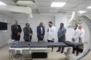 محافظ المنيا يتفقد مستشفى التأمين الصحي للوقوف على جاهزيته لمنظومة التأمين الصحي الشامل