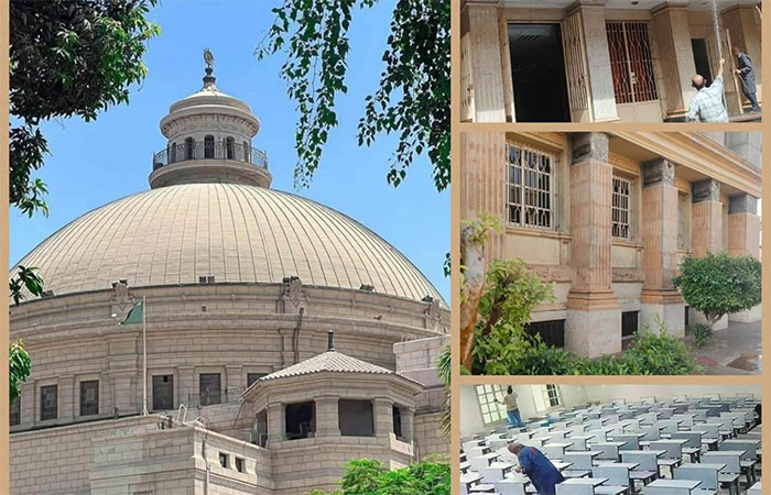 جامعة القاهرة تنتهي من استعدادات امتحانات الترم الثاني