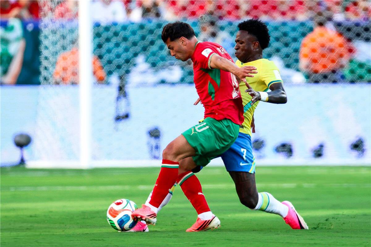 تعادل مثير بين المغرب والبرازيل