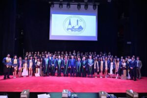 جامعة القاهرة تحتفل بتخريج دفعة جديدة من حقوق السوربون