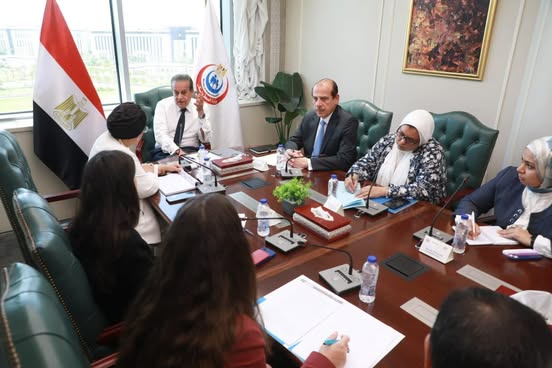 وزير الصحة يستقبل ممثلة اليونيسيف بمصر لتعزيز التعاون في صحة الطفل